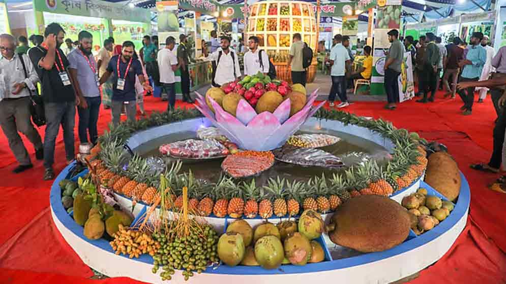 মেলায় ফলের সমাহার
