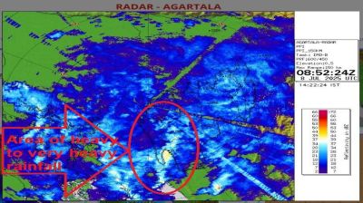 ফেনী ও কুমিল্লায় বন্যার প্রবল আশঙ্কা, চট্টগ্রাম বিভাগে অতিভারি বৃষ্টিপাতের পূর্বাভাস