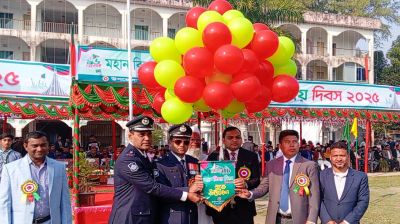 যথাযোগ্য মর্যাদা ও উৎসবমুখর পরিবেশে সুবর্ণচরে মহান বিজয় দিবস পালিত