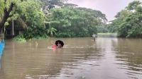 টানা বর্ষণ ও জোয়ারে হাতিয়ার বিস্তীর্ণ এলাকা প্লাবিত, দুর্ভোগে হাজারো মানুষ